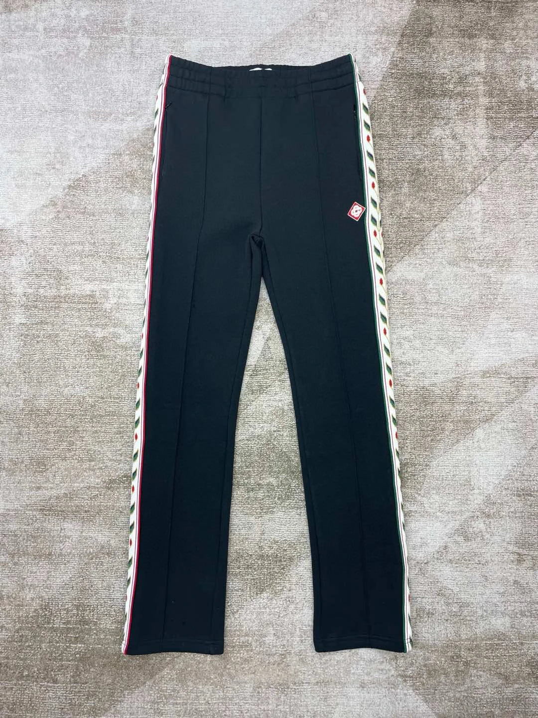 Men's Knitted Zip-Up Tracksuit Set – Casual Jacket & Pants