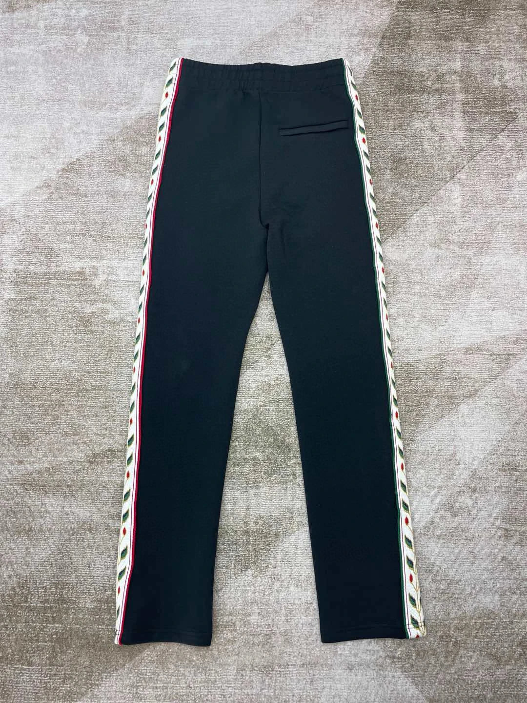 Men's Knitted Zip-Up Tracksuit Set – Casual Jacket & Pants