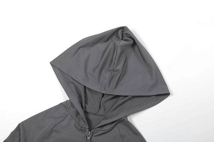Women's Hooded 2-Piece Tracksuit Set – Zip Jacket & Matching Leggings