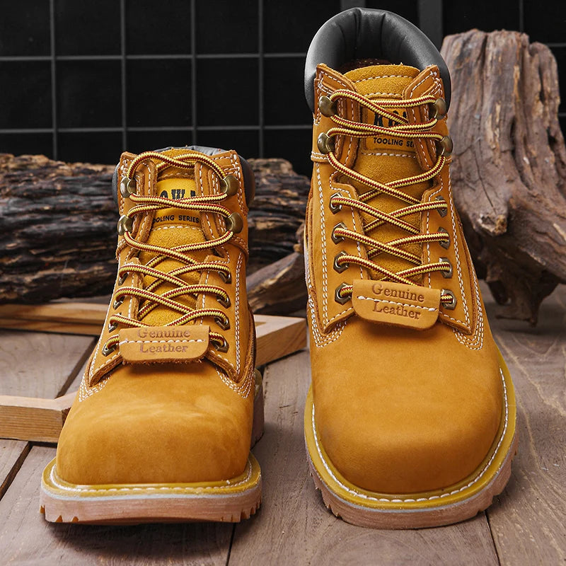 Classic Genuine Leather Men's Hiking & Work Boots
