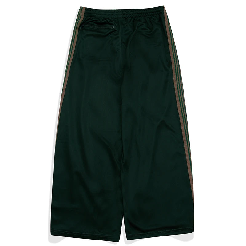 Unisex Embroidered Wide Leg Sweatpants – Baggy Casual Trousers