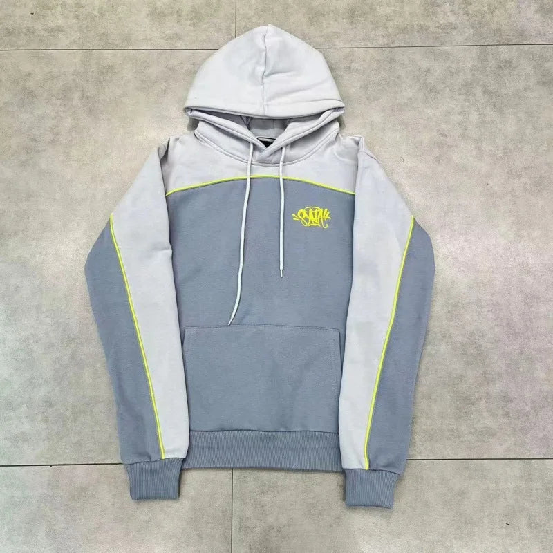 Premium Unisex Color Block Hoodie & Jogger Tracksuit Set