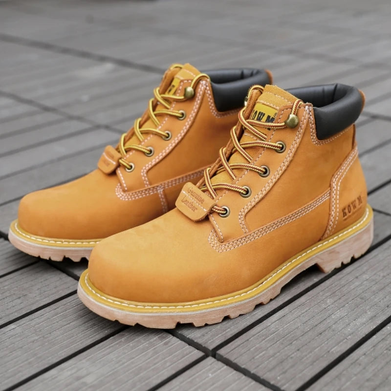 Classic Genuine Leather Men's Hiking & Work Boots