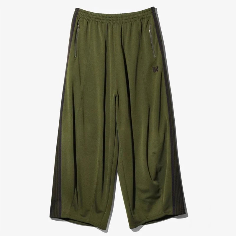 Unisex Embroidered Wide Leg Sweatpants – Baggy Casual Trousers