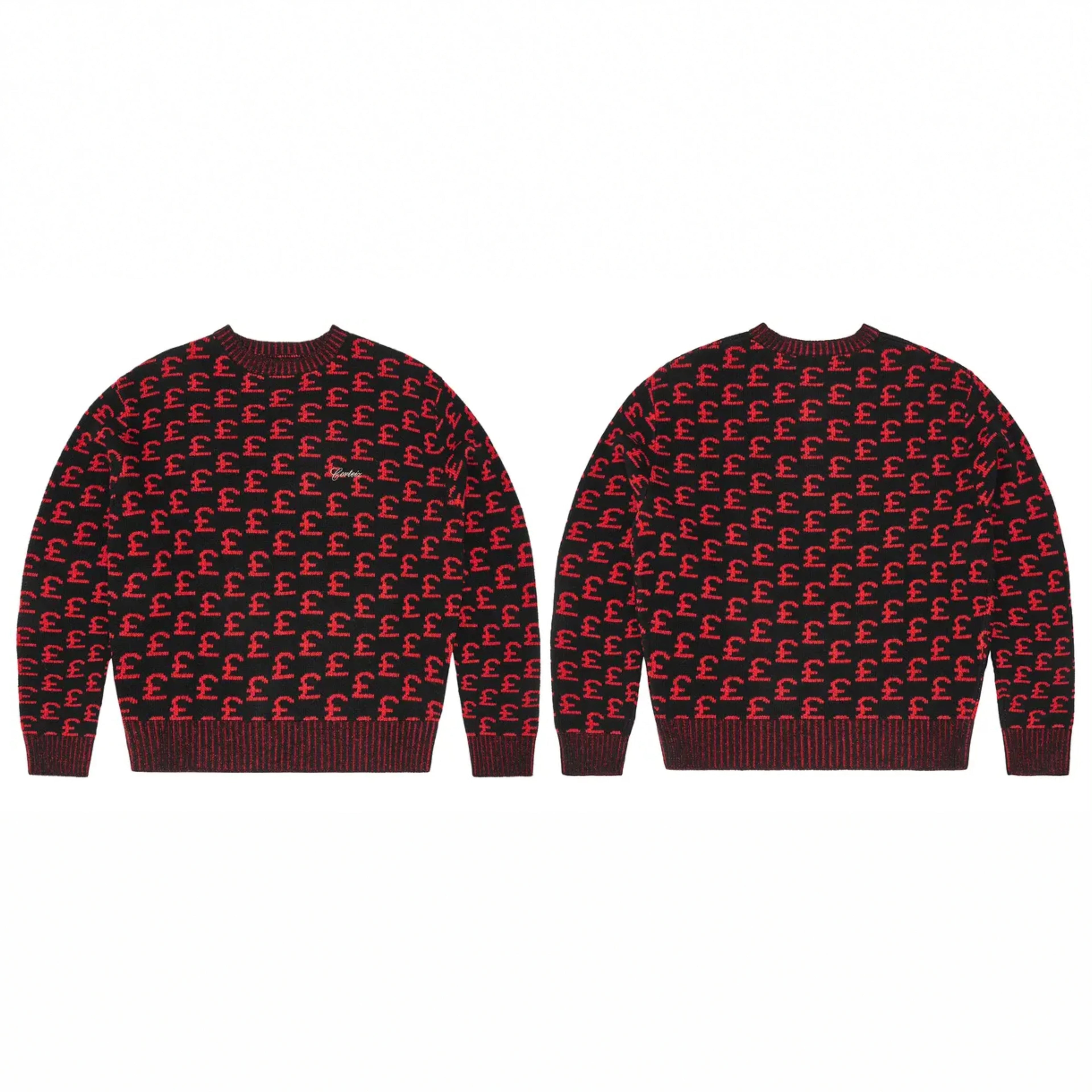 Devil Island Oversized Knit Sweater