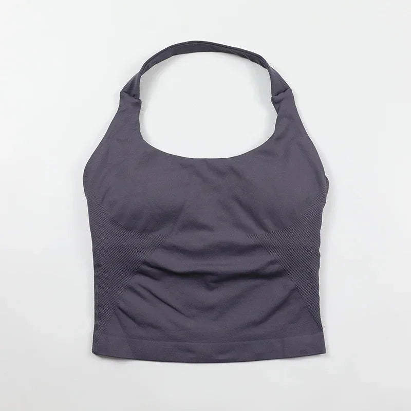 Women's Seamless Sports Bra & High Waist Gym Shorts 2-Piece Activewear Set