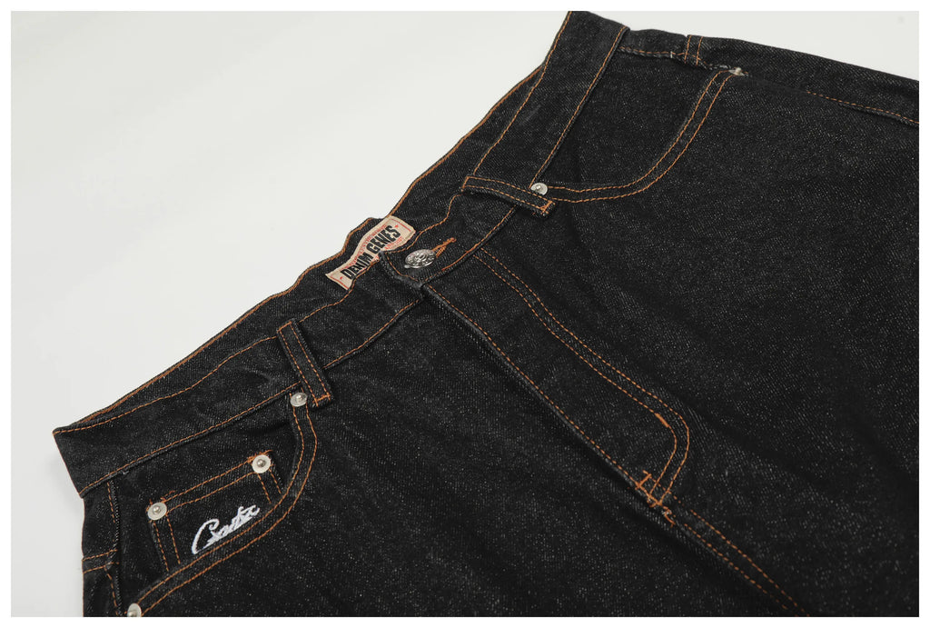 Corteiz Denim Jacket & Shorts Set – Men's Streetwear Two-Piece Outfit