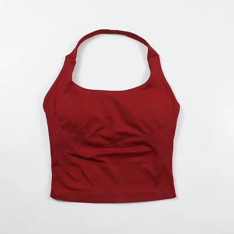 Women's Seamless Sports Bra & High Waist Gym Shorts 2-Piece Activewear Set