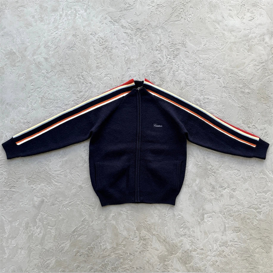 Men's American Stripe Knit Cardigan