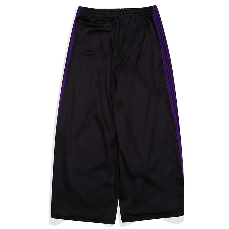 Unisex Embroidered Wide Leg Sweatpants – Baggy Casual Trousers
