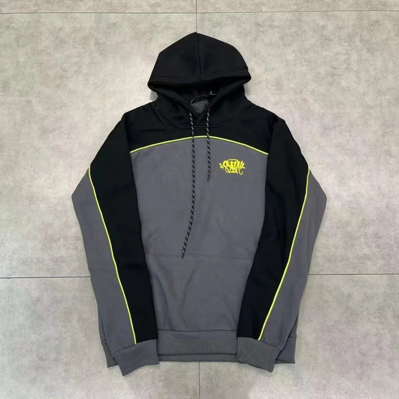 Premium Unisex Color Block Hoodie & Jogger Tracksuit Set