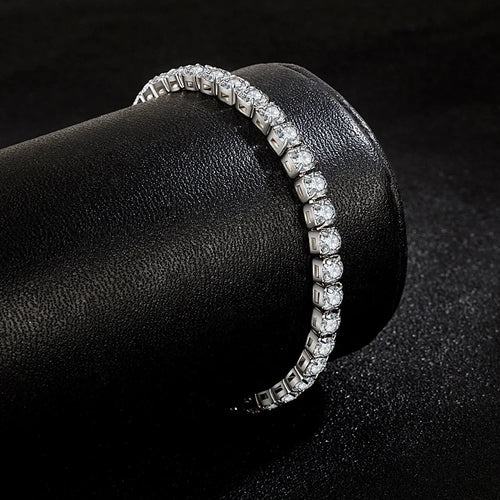 925 Sterling Silver Tennis Bracelet | Unisex Luxury Jewellery