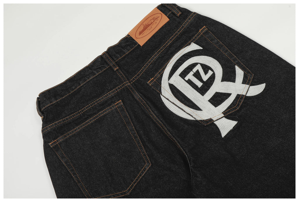 Corteiz Denim Jacket & Shorts Set – Men's Streetwear Two-Piece Outfit