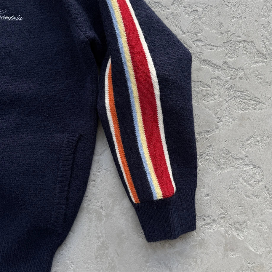 Men's American Stripe Knit Cardigan