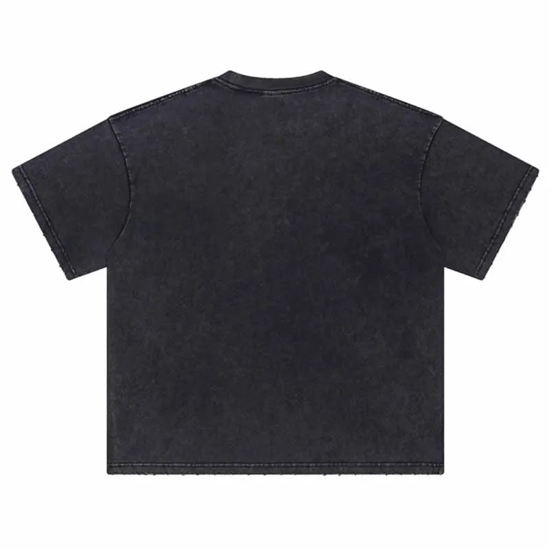 Vintage Anime Graphic Oversized T-Shirt – Harajuku Streetwear Cotton Tee