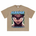 Vintage Anime Graphic Oversized T-Shirt – Harajuku Streetwear Cotton Tee