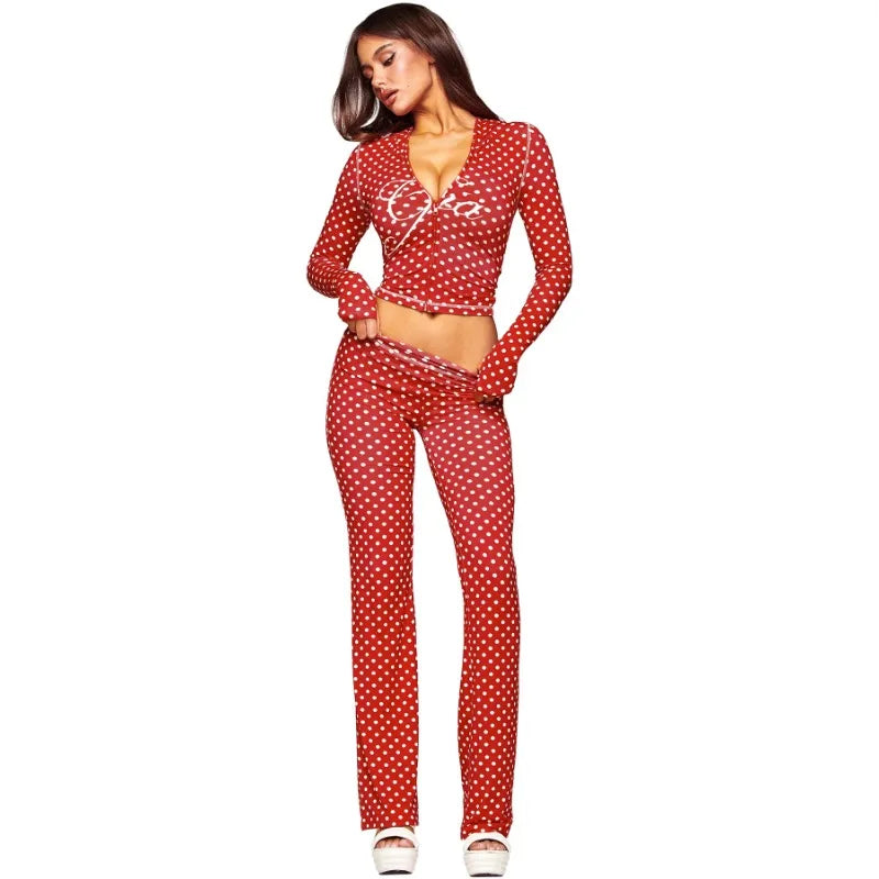 Women's Zebra Print 2-Piece Tracksuit Set – Zip Hoodie & Jogger Pants